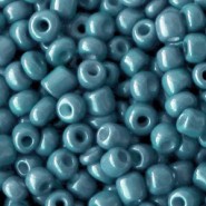 Glasperlen rocailles 6/0 (4mm) Adriatic blue
